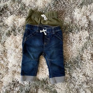 Cat & Jack Pant Set 3-6 month
